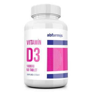 Abfarmis Vitamín D3 - 1000 IU - 60 tabliet