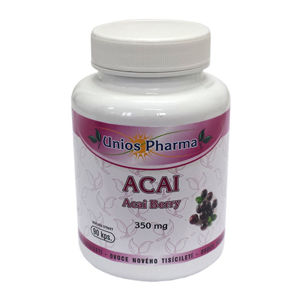 Unios Pharma Acai berry 350 mg 90 kapsúl -ZĽAVA - KRÁTKA EXPIRÁCIA 31.1.2021