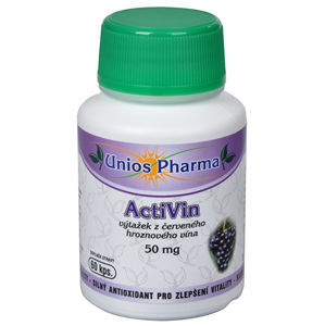 Unios Pharma ActiVin 60 kapsúl - ZĽAVA - poškodená etiketa