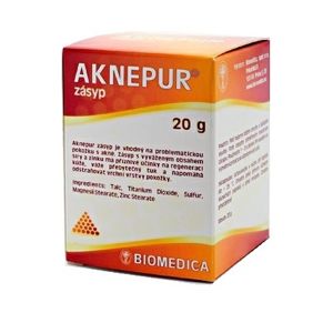 Biomedica Aknepur zásyp 20 g - ZĽAVA - bez krabičky
