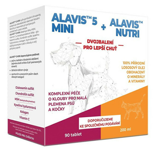 Alavis ALAVIS 5 MINI 90 tabliet + ALAVIS NUTRI 200 ml