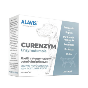 Alavis ALAVIS ™ Curenzym Enzymoterapia 20 kapslí