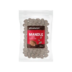 Allnature Mandle v horkej čokoláde 500 g + 2 mesiace na vrátenie tovaru