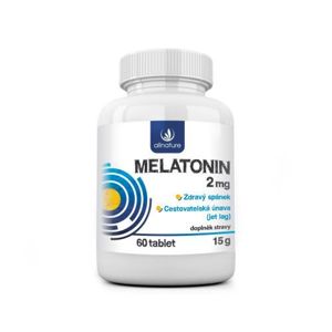 Allnature Melatonín 2 mg 60 tabliet
