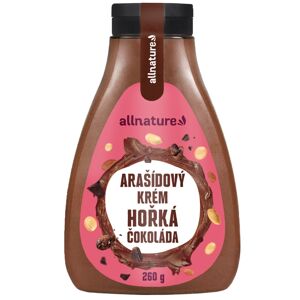 Allnature Arašidový krém s horkou čokoládou 260 g