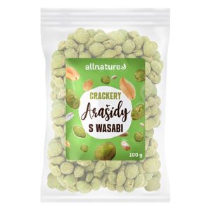 Allnature Arašidy wasabi - crackery 100 g