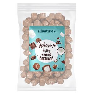 Allnature Kokosové kocky v čokoláde 100 g