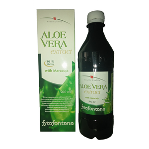 FYTOFONTANA Aloe Vera extrakt 500 ml -ZĽAVA - KRÁTKA EXPIRÁCIA 6.10.2021