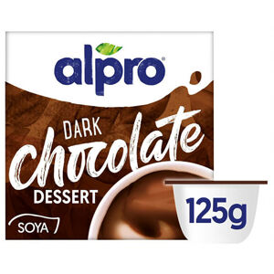 Alpro Sójový dezert s príchuťou horkej čokolády 4 x 125 g