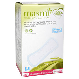 MASMA Anatomické slipové vložky z organickej bavlny Masmi 30 ks