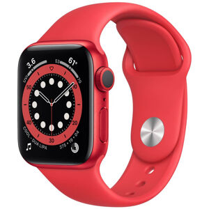 Apple Apple Watch Series 6 GPS + Cellular, 40mm (PRODUCT)RED Aluminium Case with (PRODUCT)RED Sport Band - Regular