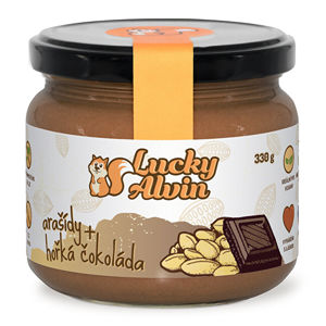 Lucky Alvin Arašidy + horká čokoláda krém 330 g