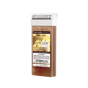 Arcocere Epilačný vosk s trblietkami Professional Wax Oro Puro Gold (Roll-On Cartidge) 100 ml