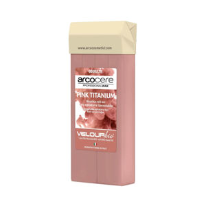 Arcocere Epilačný vosk Professional Wax Pink Titanium Bio (Roll-On Cartidge) 100 ml