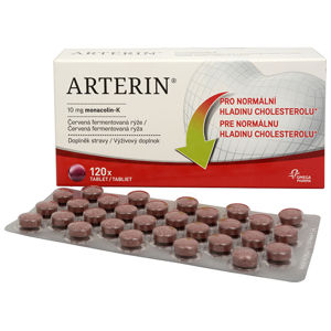 Omega Pharma Arterin 120 tbl. - ZĽAVA - POŠKODENÁ ŠKATUĽA + 2 mesiace na vrátenie tovaru