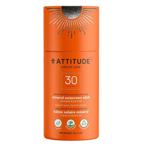 Attitude 100% minerálna ochranná tyčinka na celé telo SPF 30 - Orange Blossom 85 g
