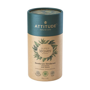 Attitude Prírodné tuhý deodorant Super Leaves - bez vône 85 g