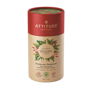 Attitude Prírodné tuhý deodorant Super Leaves - červené listy viniča 85 g + 2 mesiace na vrátenie tovaru