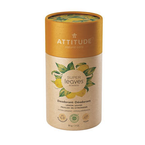 Attitude Prírodné tuhý deodorant Super Leaves - citrusové listy 85 g + 2 mesiace na vrátenie tovaru
