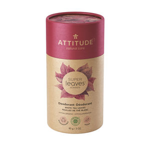 Attitude Prírodné tuhý deodorant Super Leaves - listy bieleho čaju 85 g