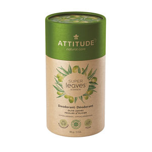 Attitude Prírodné tuhý deodorant Super Leaves - olivové listy 85 g