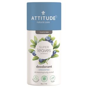 Attitude Přírodní tuhý deodorant Super Leaves bez vůně 85 g