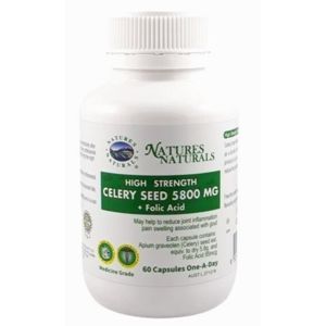 Australian Remedy Zelery Seed 5800 mg 60 kapslí