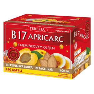 Terezia Company B17 Apricarc s marhuľovým olejom 180 kapsúl