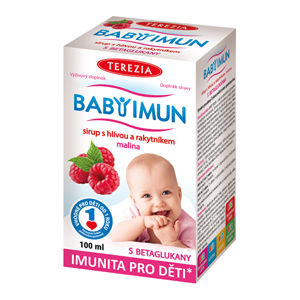 Terezia Company Baby Imun sirup s hlivou a rakytníkom - malina 100 ml