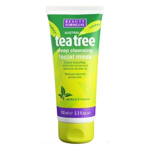 Beauty Formulas Čistiaca maska Tea Tree (Deep Cleansing Face Mask) 100 ml