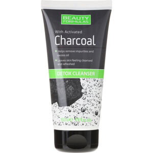 Beauty Formulas Detoxikační emulzia s aktívnym uhlím Charcoal ( Detox Cleanser) 150 ml