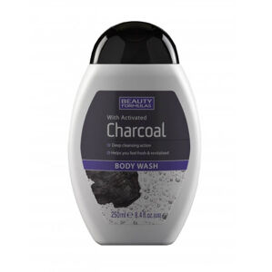 Beauty Formulas Sprchový gél s aktívnym uhlím Charcoal ( Body Wash) 250 ml