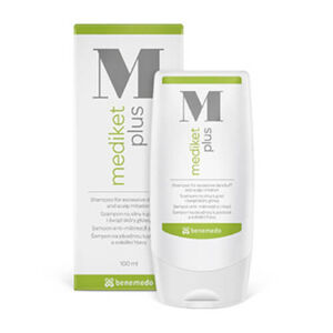Mediket Šampón pre suché a mastné vlasy s lupinami Mediket Plus (Shampoo) 60 ml