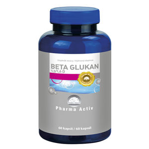 Pharma Activ Beta Glukán 1,3/1,6 D 60 kapsúl
