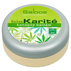 Saloos Bio Karité balzam - Konopný 50 ml
