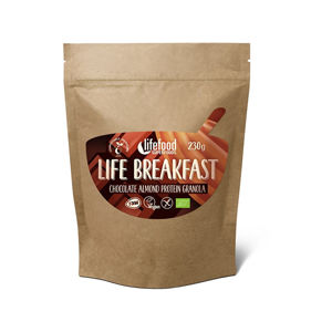 Lifefood Bio Life breakfast granolového čokoládová s mandľami 230 g
