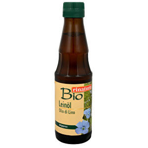 Rinatura Bio Ľanový olej 250 ml - za studena lisovaný