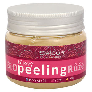 Saloos Bio Telový peeling - Ruža 140 ml
