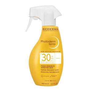 Bioderma Sprej na opaľovanie pre citlivú pokožku SPF 30 Photoderm (Spray) 400 ml