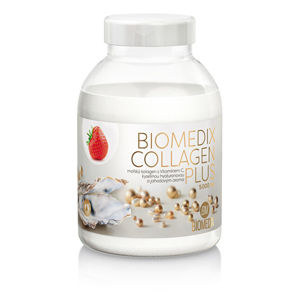 Biomedix Biomedix Kolagén Plus 400 g - jahoda + 2 mesiace na vrátenie tovaru