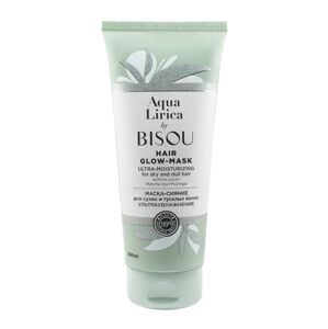 BISOU Hydratačná žiarivá maska Aqua Lirica pre suché a unavené vlasy ( Hair Glow Mask) 200 ml