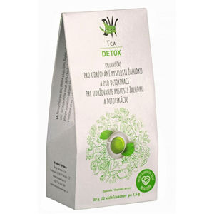 Body Wraps s.r.o. BW Tea Detox - Bylinný čaj pre detoxikáciu organizmu a udržovanie kyslosti žalúdka 20 vrecúšok