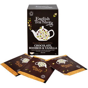 English Tea Shop Rooibos, kakao a vanilka BIO 20 vrecúšok