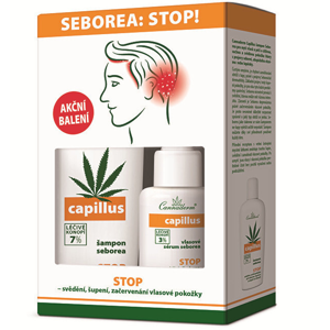 Cannaderm Cannaderm DUO-pack Capillus šampon + sérum seborea