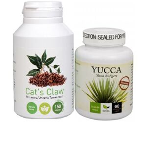 Odporúčaná kombinácia produktov Na Detoxikáciu - Cats Claw + Yucca