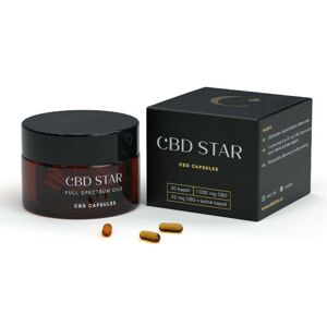 CBD STAR CBD KAPSLE - 10% CBD 30 kapslí