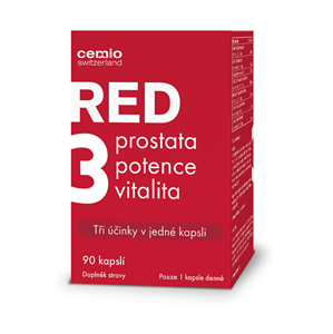 Cemio Cemio RED3 90 kapsúl -ZĽAVA - pokrčená krabička