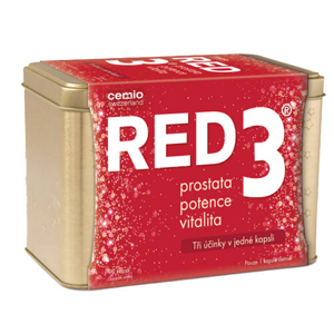 Cemio Cemio RED3 90 kapslí v plechové krabičce
