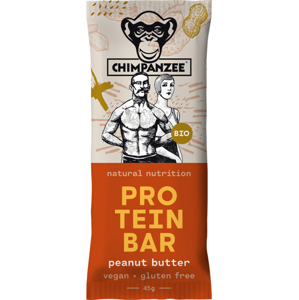 Chimpanzee Bio proteín bar Peanut Butter 45 g
