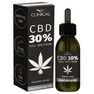 Clinical CBD 30% Full Spectrum 3000 mg 10 ml